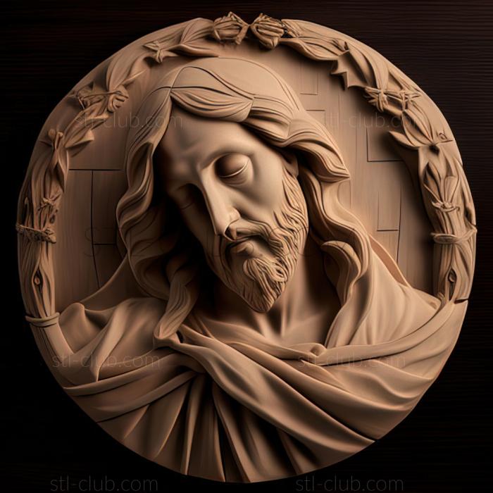 3D model st jesus (STL)